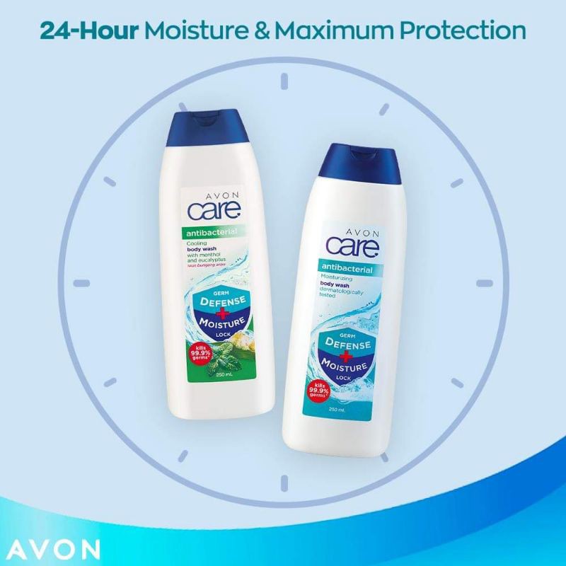 Avon Care Anti Bacterial Moisturizing Body Wash 250ml Shopee Philippines 1620