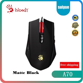 A4Tech Bloody ABedless A70 Usb Gaming Mouse-Matte Black | Shopee ...