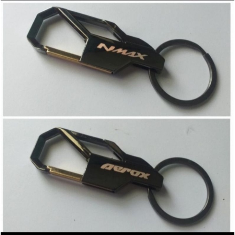 GANTUNGAN Nmax AEROX Keyless Logo remote Key Chain - Nmax Logo | Shopee ...