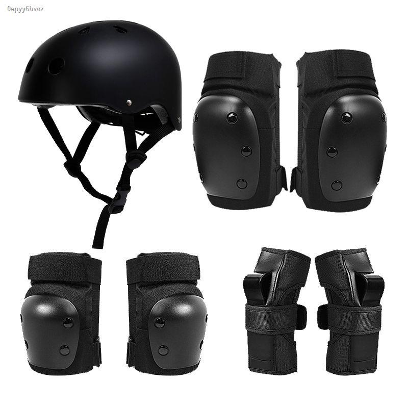 HOT Adult Skateboard Helmet Protector Set Children Roller Skating