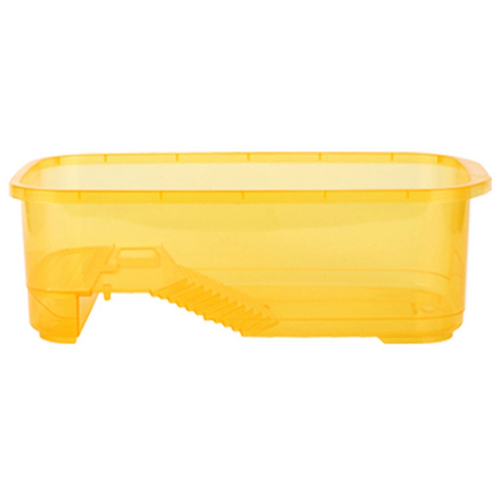 SGW_ Accessory Transparent Animal Habitat Cage Plastic Turtle Transport ...