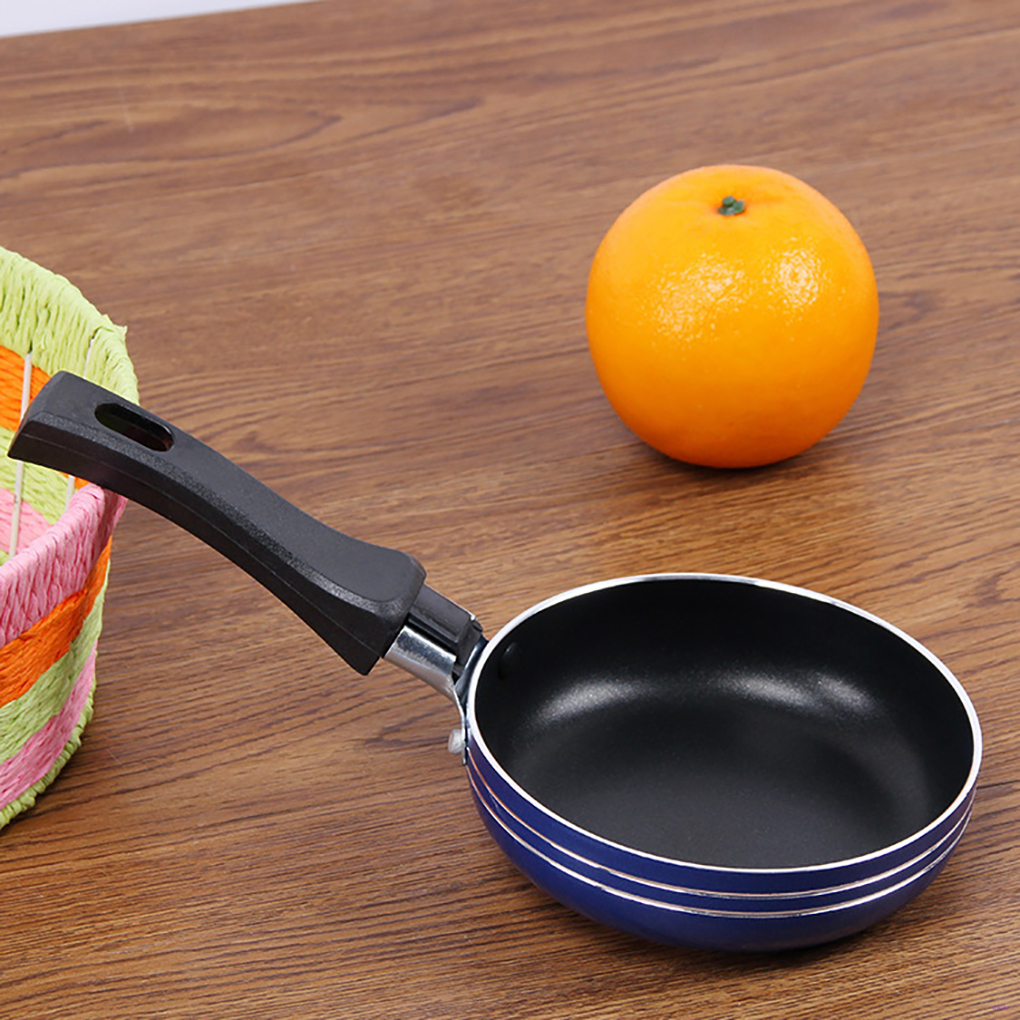 Frying Pan Mini Thick Non-stick Flat Pan Stainless Steel Pancake Fryer ...