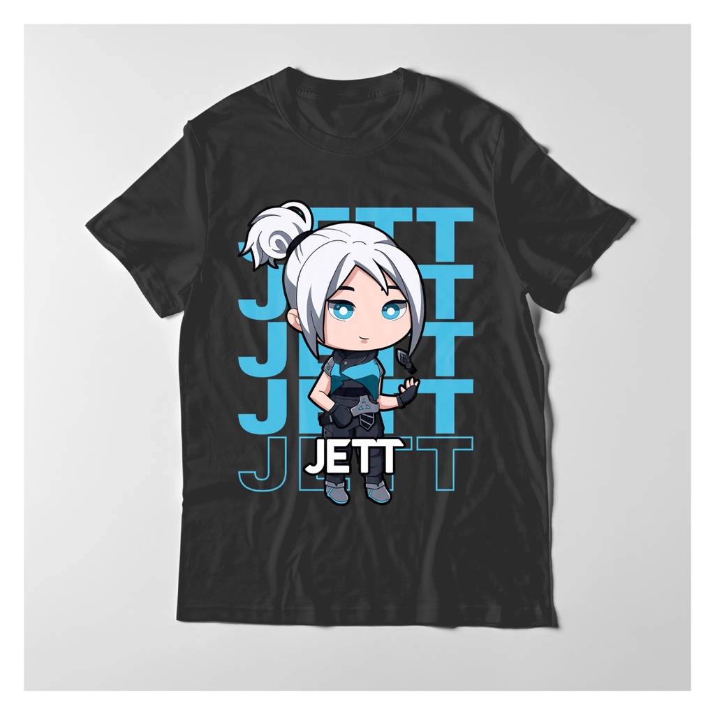 Valorant Chibi Jett Valo Game T-Shirt | Shopee Philippines