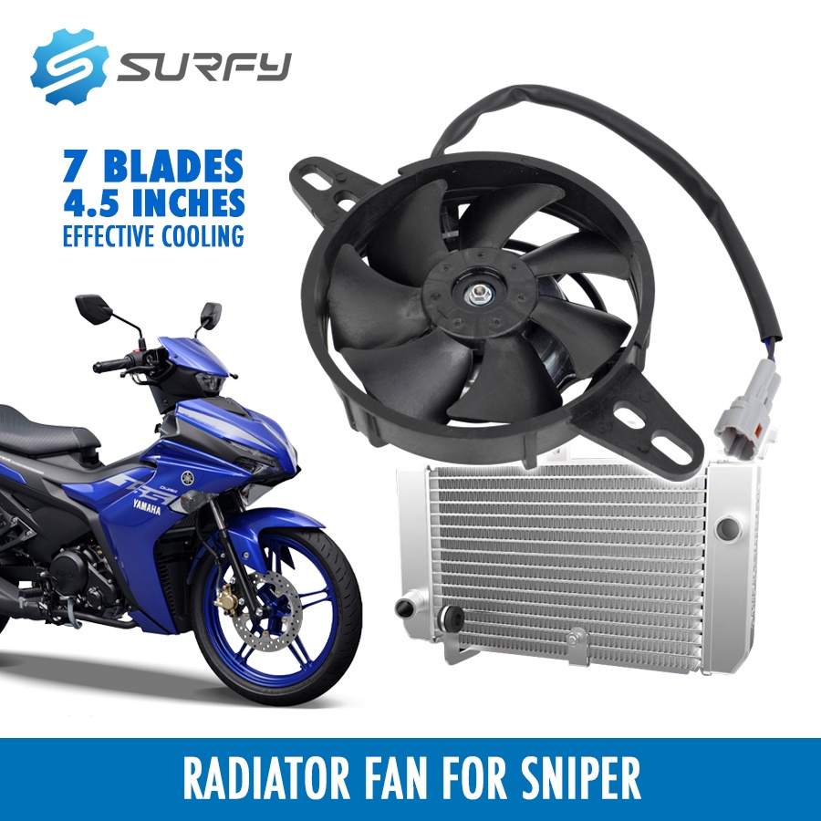 Sniper 150 Blower Radiator Fan Oil Cooler Water | Shopee Philippines