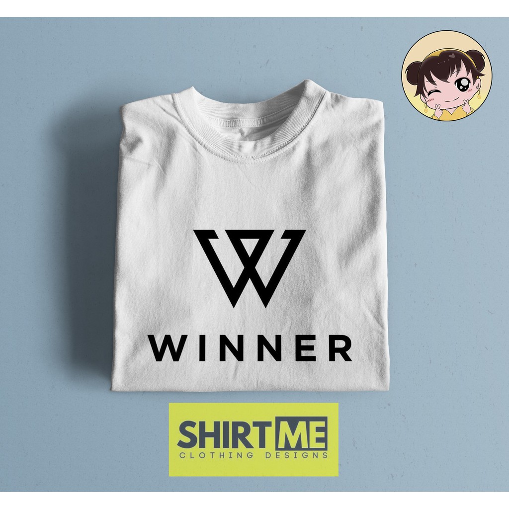 WINNER KPOP Group Logo Shirt | White Subli Tees (Cotton Spandex) UNISEX |  Shopee Philippines