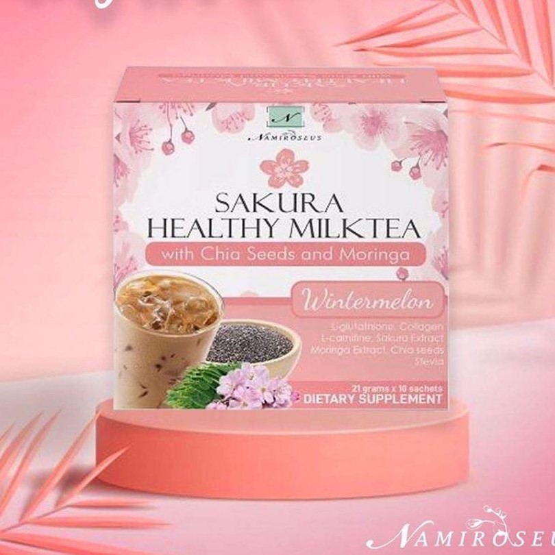 Namiroseus Sakura Milktea Wintermelon And Okinawa Shopee Philippines