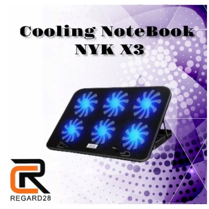Cooling fan Notebook fan NYK X3 6 USB fan | Shopee Philippines