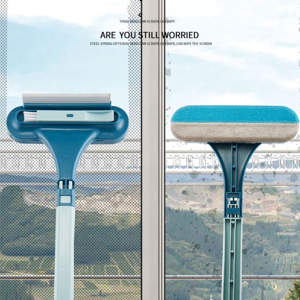 2IN1 Screen Window Dust Remover Cleaning Brush Screen Window Glass