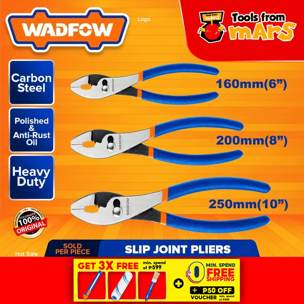 WADFOW Slip Joint Pliers 6" Inch 8" Inch 10" Inch [SOLD PER PIECE