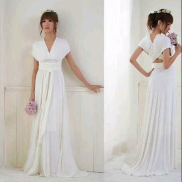 Ivory 2024 infinity dress