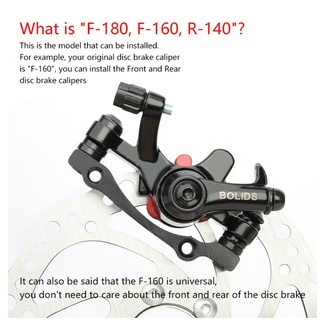Bicycle Front Rear Caliper Mechanical Disc Brake Mtb Mountain Parts F180 R160 And F160 R140 I1592282178