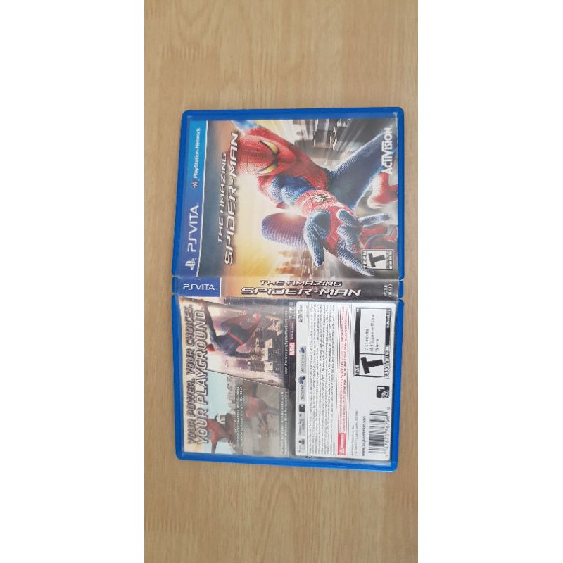 sony playstation vita psvita game the amazing spiderman spider-man r1 region 1 | Shopee Philippines