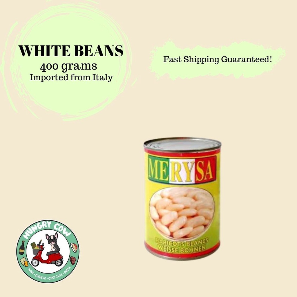 Merysa/Novi White Beans from Italy 400g | Shopee Philippines