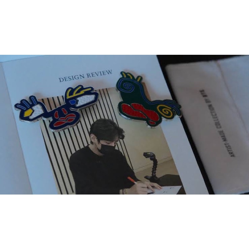 防弾少年団(BTS) - BTS テテブローチ(FACES) artist made collection BTS V TETE BROOCH SET (CLOUD DROPS) ARTIST-MADE COLLECTION
