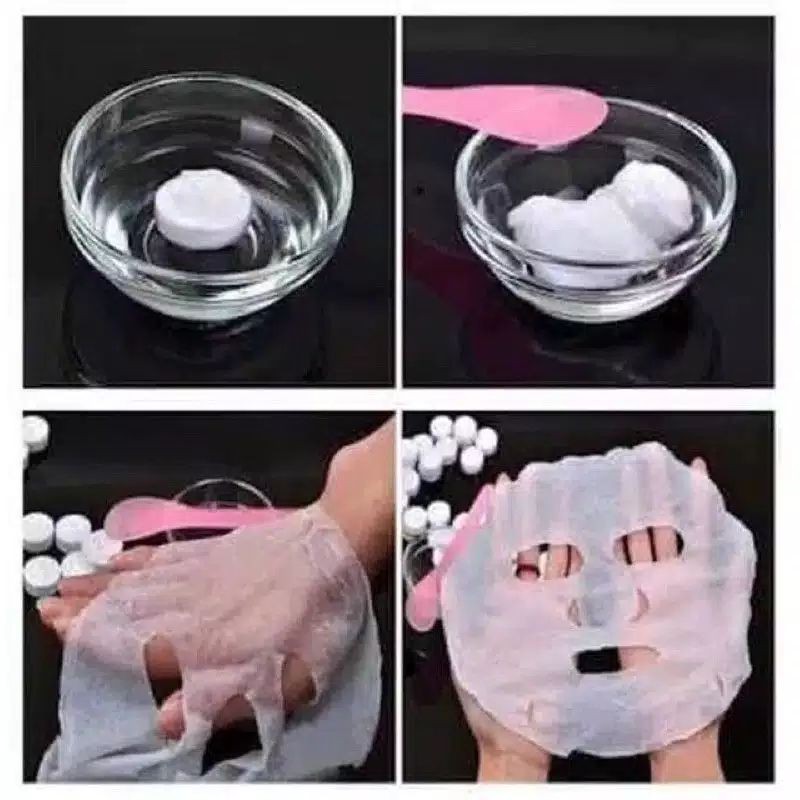 Jmall COMPRESSED MASK, DISPOSABLE TISSUE MASK, COMPRESSED MASK PAPER ...