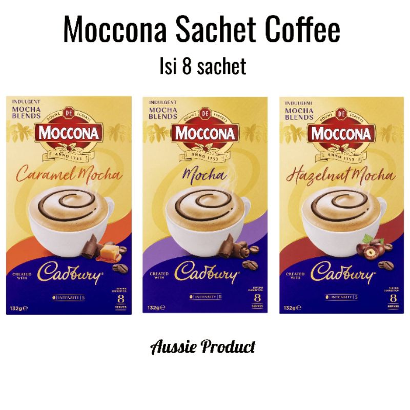 Moccona Sachet Contents 8/Moccona Cadbury/Coffee Sachet Import/Moccona