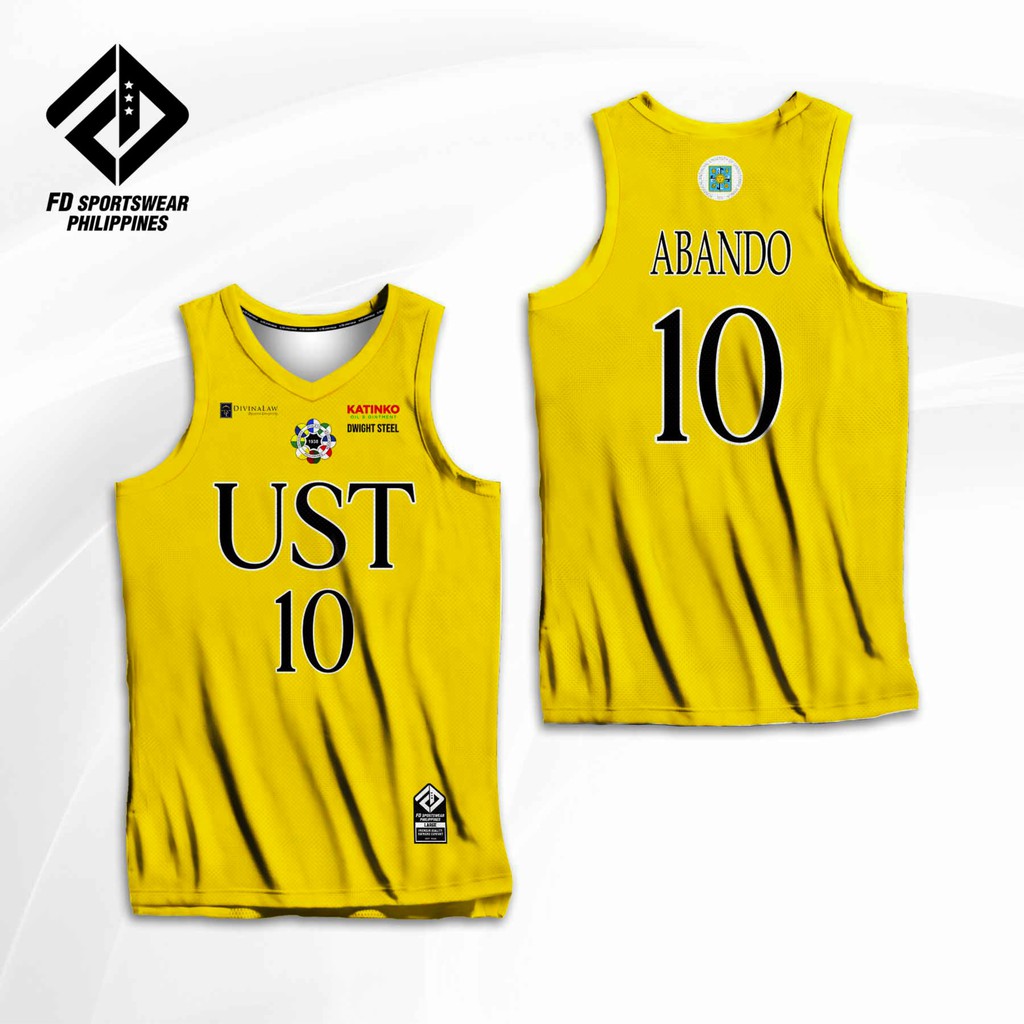 The Varsitarian on X: 'REBUILD-BELIEVE-ONE FOR UST' Here are the UST  Growling Tigers' training jerseys ahead of UAAP Season 84. The jersey  design includes the words rebuild and believe, as well as