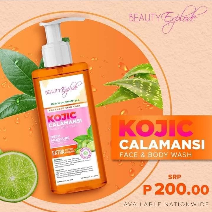 Beauty Explode Kojic Calamansi Face & Body Wash 500ml | Shopee Philippines