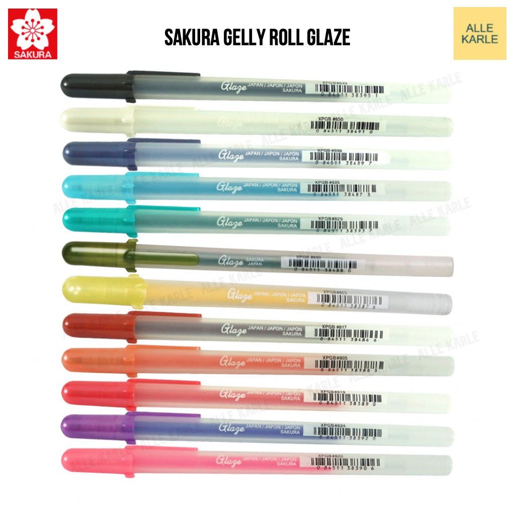 Sakura Gelly Roll Pen Glaze 0.8 | Alle Karle | Shopee Philippines