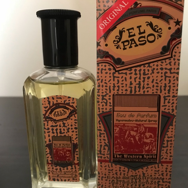 Oil based El Paso eau de perfume natural spray 50ml Shopee