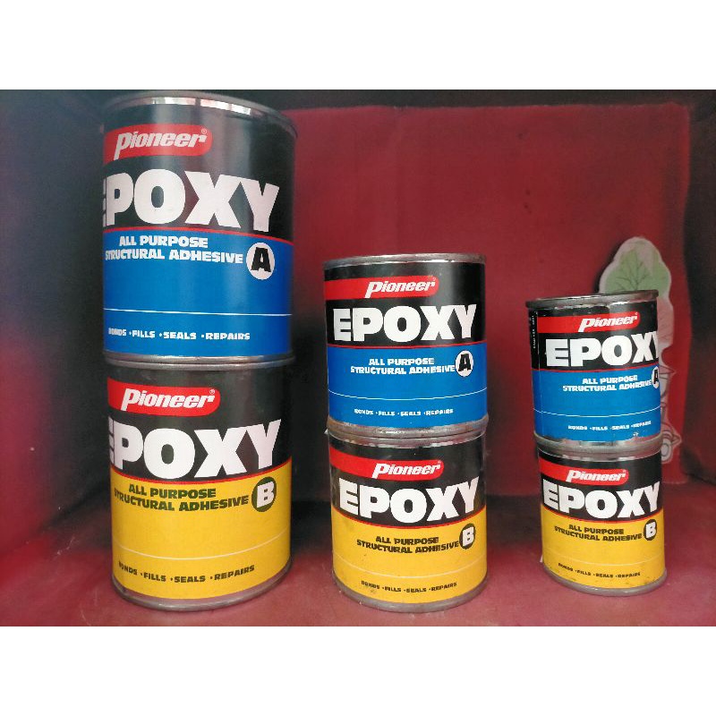 PIONEER EPOXY A & B ALL PURPOSE STRUCTURAL ADHESIVE | Shopee Philippines