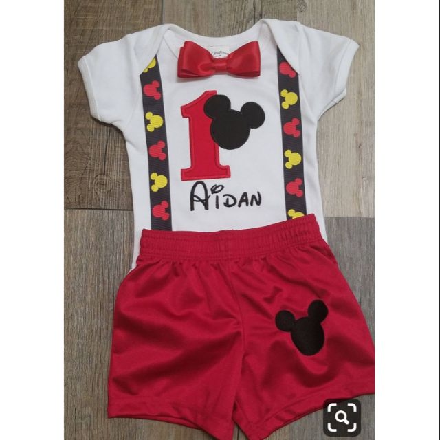 Mickey mouse costume for hotsell baby boy