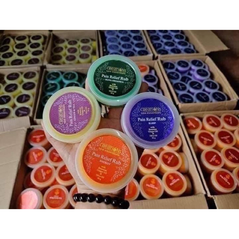 CREATIONS SPA ESSENTIALS PAIN RELIEF RUB 50g Shopee Philippines