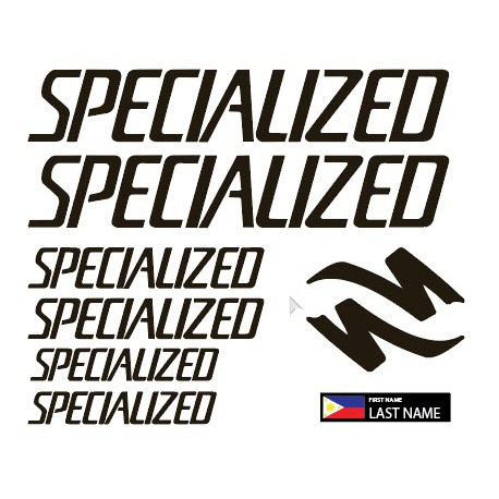 Specialized sale bike decal