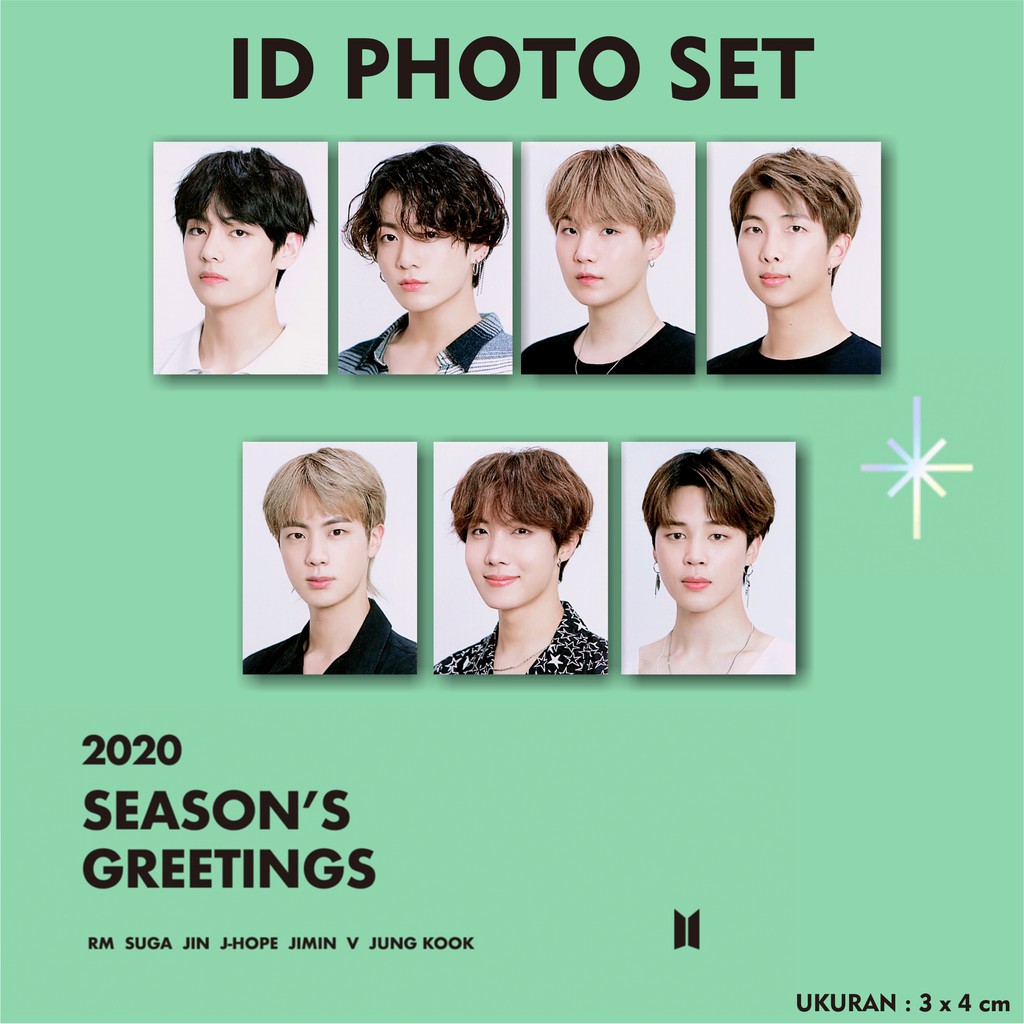 ID Photo Set] BTS BTS Season's Greetings 2020 - Unofficial