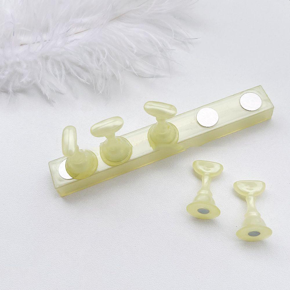 OCEANMAP False Nail Tip Holder 5Pcs Girls Fake Nail Display Tool