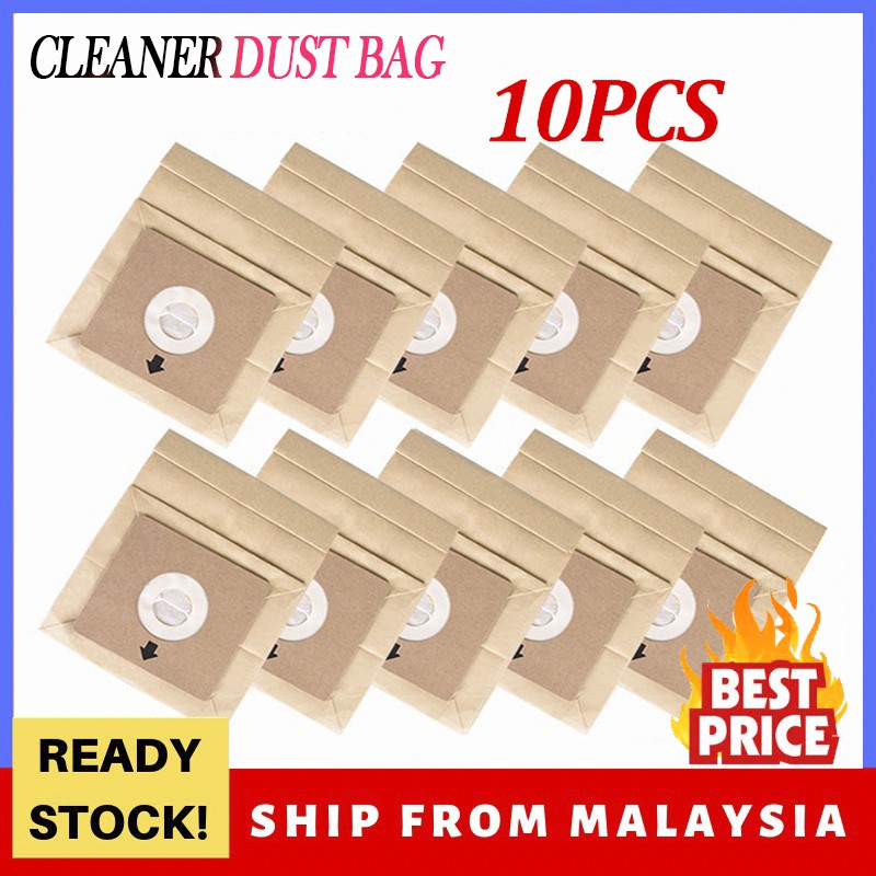 10pcs Vacuum Cleaner Dust 100*110mm Bag Universal for Pensonic ...