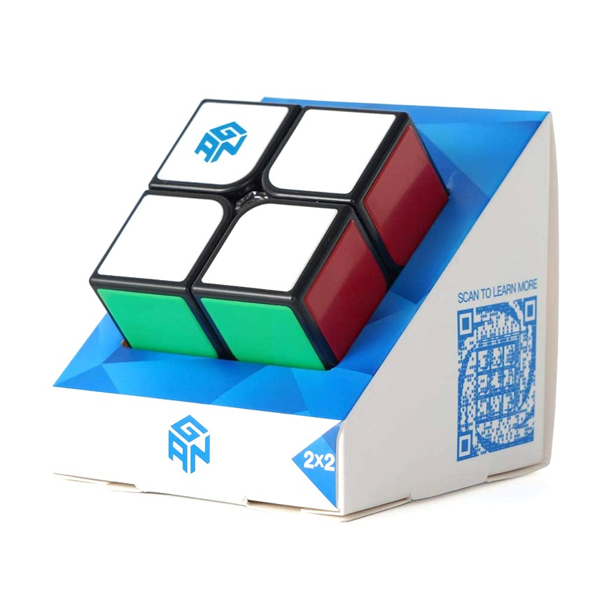 Gan GSC Speed Cube 2x2 Gan RSC Magic Cube 2x2 Tiled Original Black