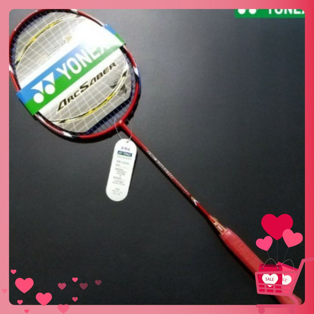 Super nice yonex racket with chromium frame + free racket case + 1 box ...