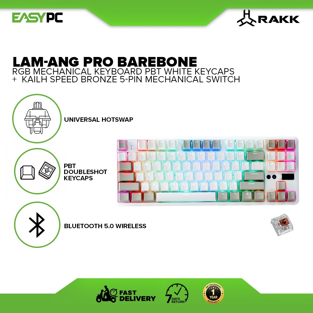 RAKK Lam-Ang Pro Wireless RGB Mechanical Gaming Keyboard