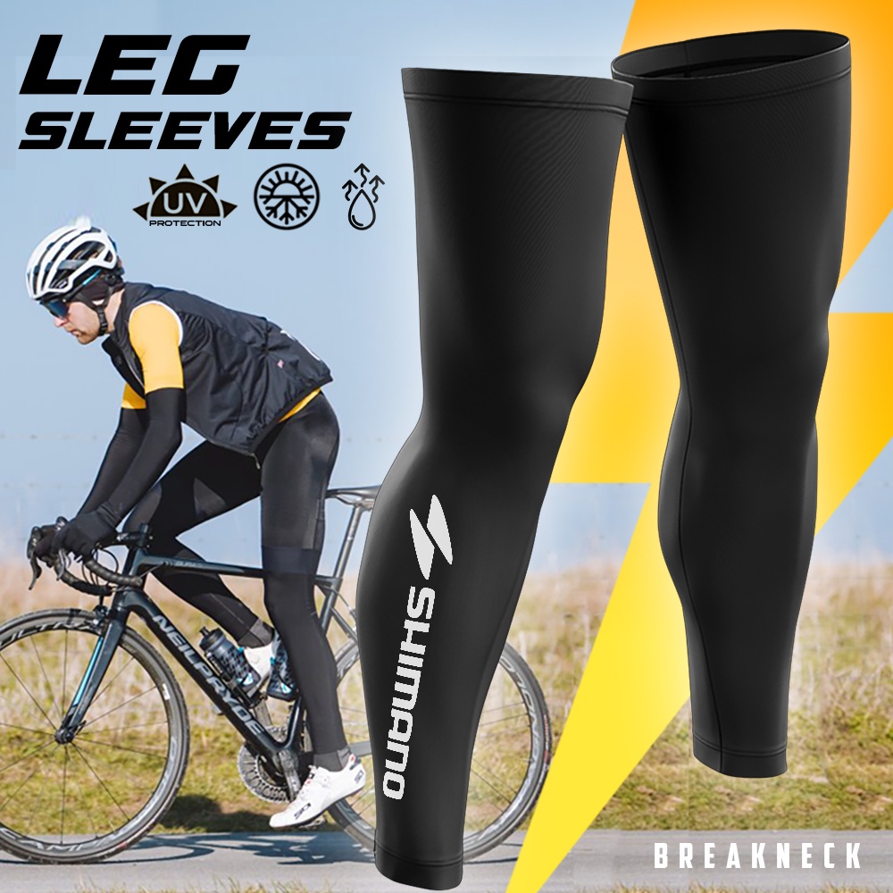 Shimano Cycling Leg Sleeves Warmers Mountain Road Bike Bicycle Accessories MTB RB BREAKNECK Shopee Philippines