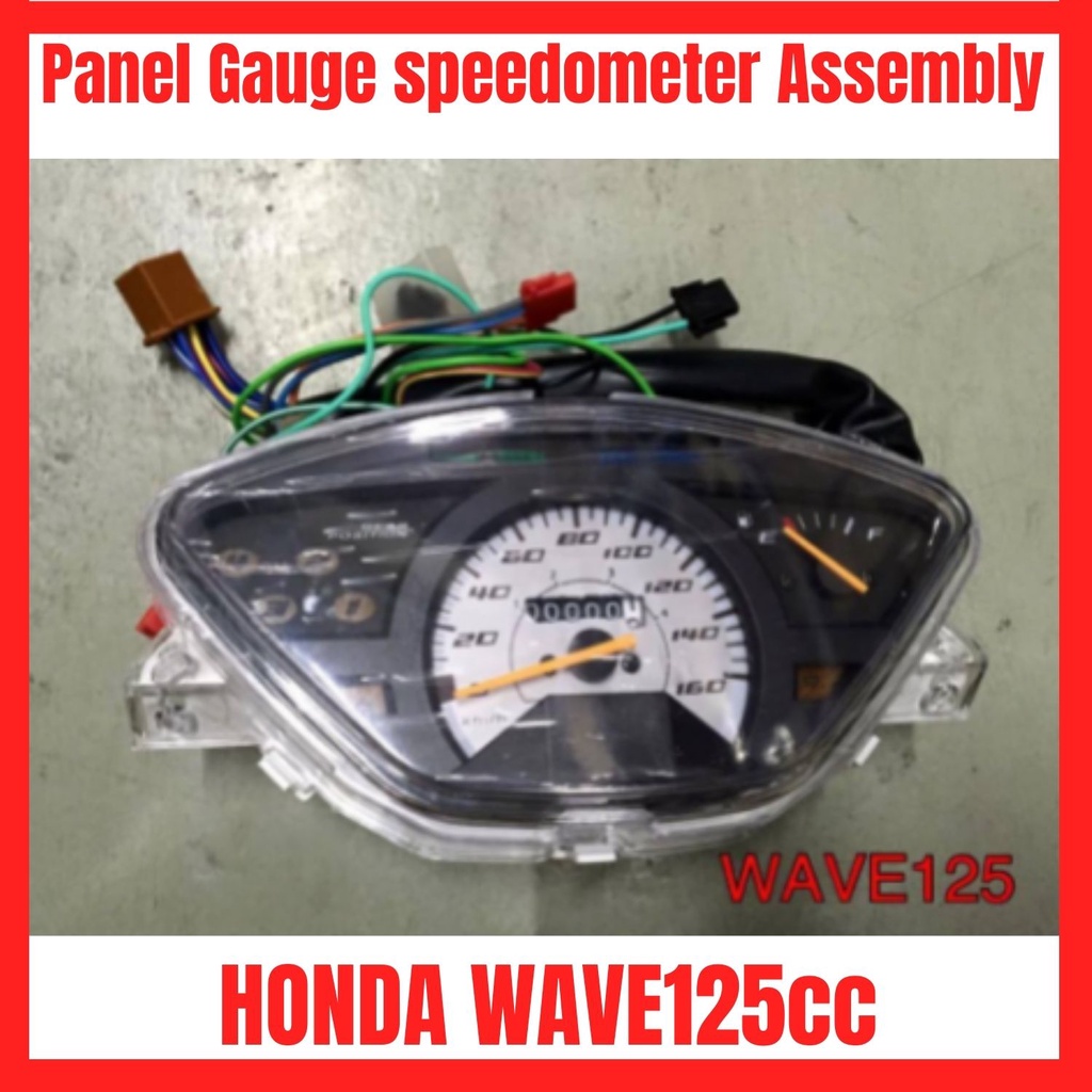 HONDA WAVE125 Panel Speedometer Assembly Gauge Wave 125cc (Motorcycle ...