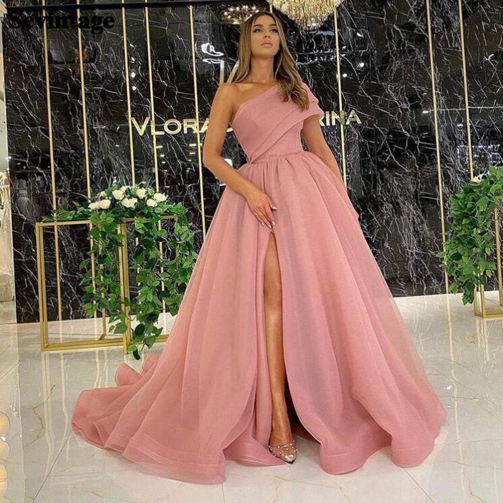 Ball gown cheap with slit