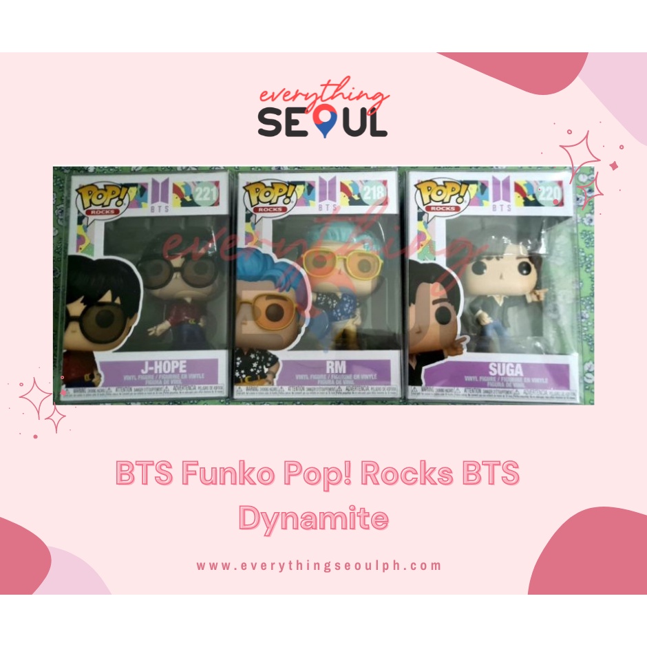 Funko Pop! Rocks BTS Dynamite (Rap Line) | Shopee Philippines