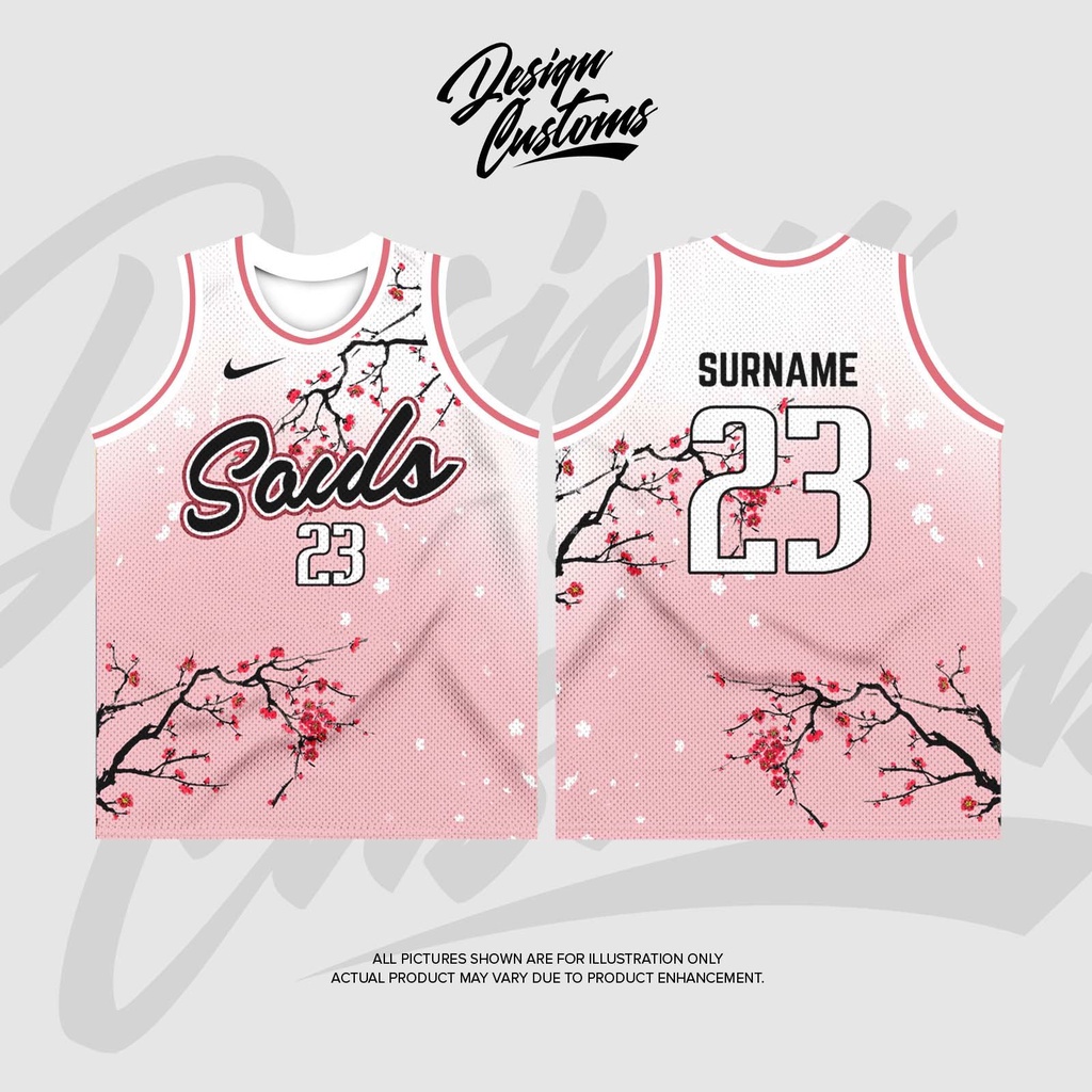 SOULS JERSEY Customized Name & Number Jersey Full Sublimated Basketball