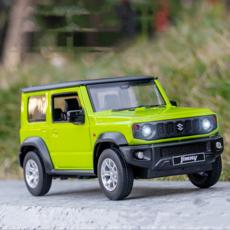 1:26 Suzuki Jimny Alloy Car Model Sound and Light Pull Back Collection