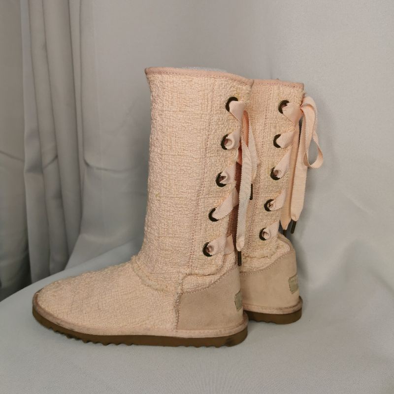 Ugg heirloom lace outlet up boots