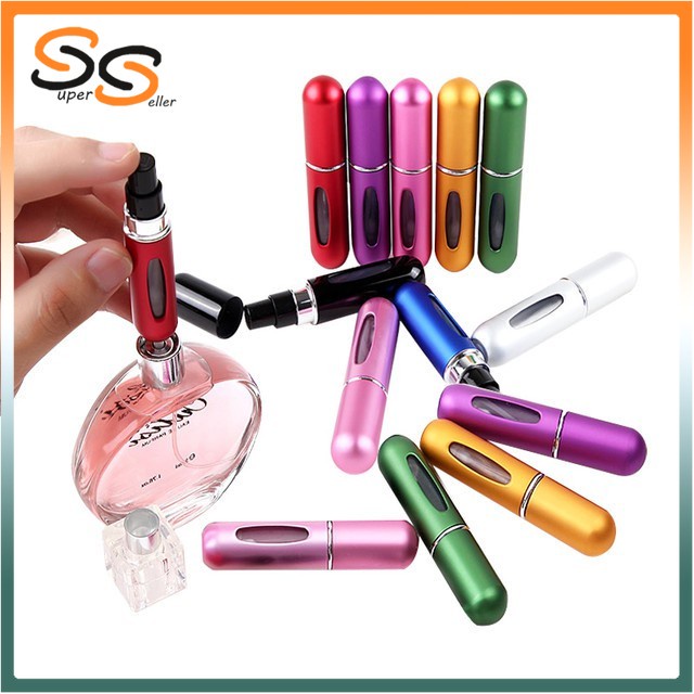 Perfume Spray Bottle 5ml Refillable Bottles Travel Protable Alcohol ...