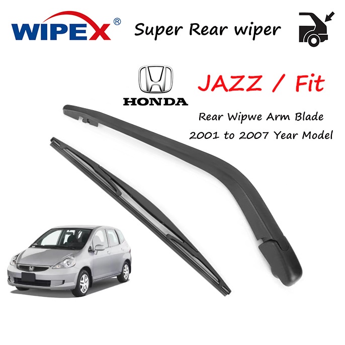(Original) Honda JAZZ Rear Wiper ARM Blade Assembly Set for 2000 to ...