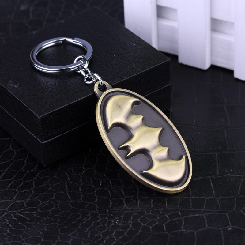 Batman Classic Logo Keychain Perfect for Men Marvel Movie Batman Key ...