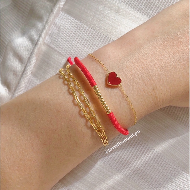 Red String Bracelet,10 Pcs Adjustable Red String Bracelet for