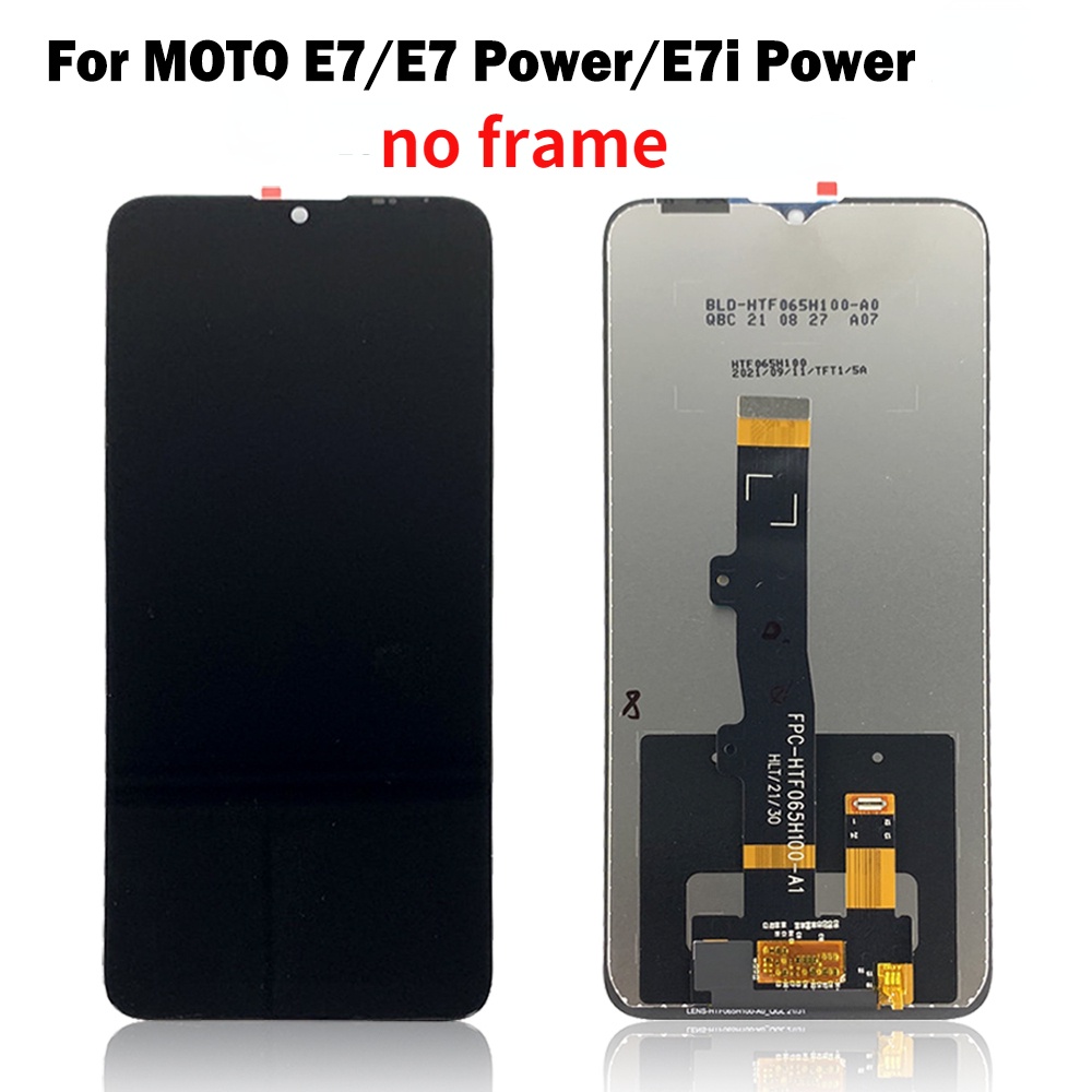 Custodia Portafoglio In Pelle PU Per Motorola Moto E7i Power – Con Slot Carte E Supporto (Nero)