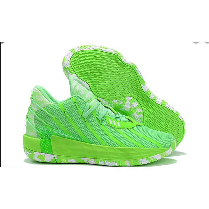 Damian lillard bright green shoes online