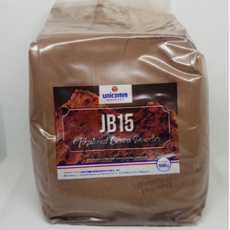 Jb15 alkalized cocoa powder 500g Shopee Philippines