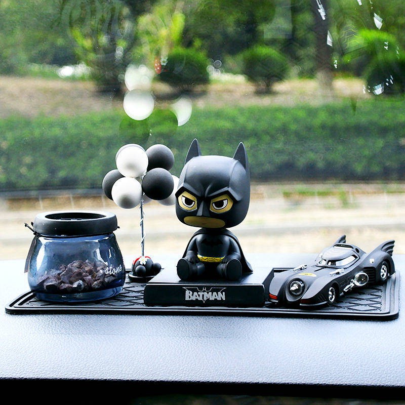Car Interior Design Accessories Batman Shaking Head Ornament Creative ...