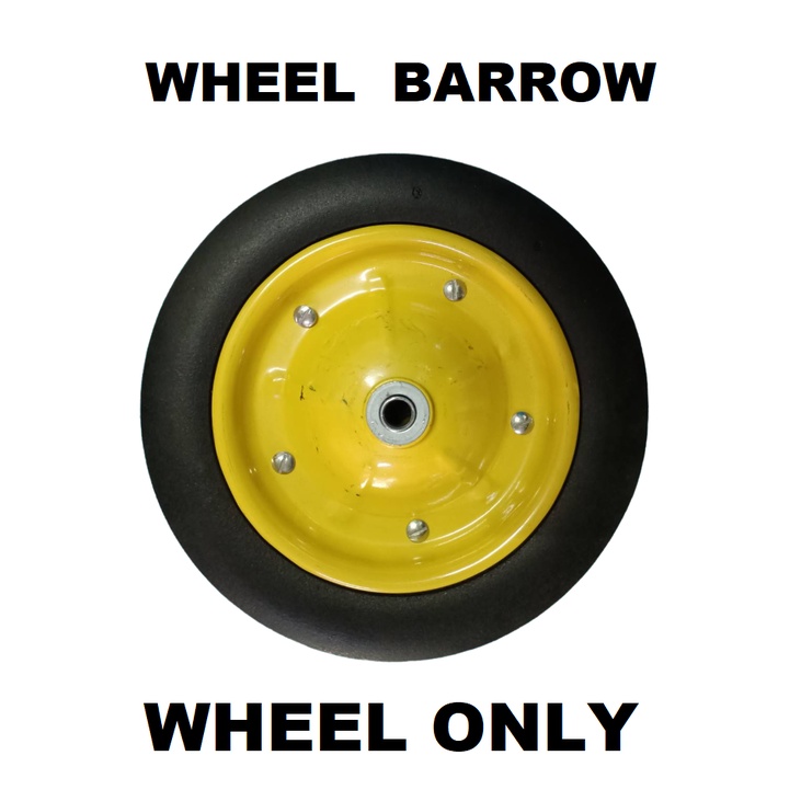 WHEEL BARROW WHEEL ONLY 123/4 (SOLID TIRE) Shopee Philippines